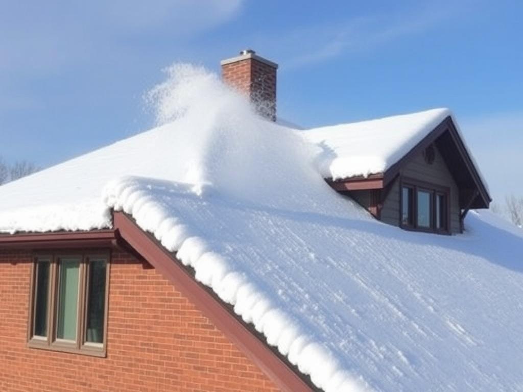 Очистка кровли от снега: когда стоит позвонить профессионалам и как это организовать