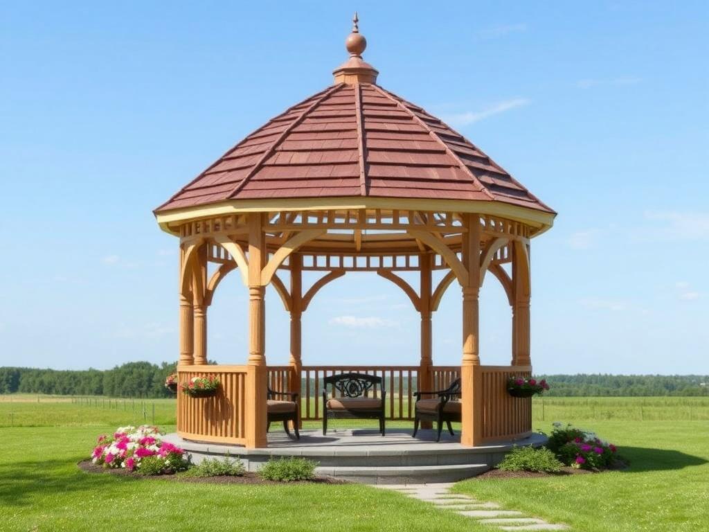 Беседка для дачи: как создать место, где приятно собираться и отдыхать